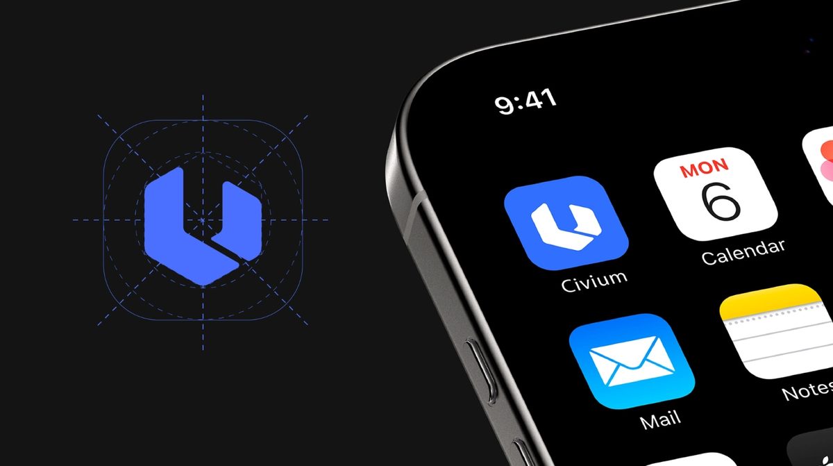 Icono de la app Civium en la pantalla de inicio de un móvil